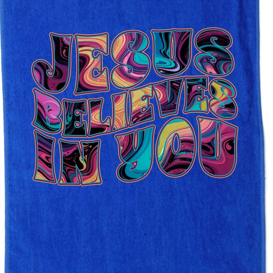 Jesus Believes In You Platinum Collection Golf Towel