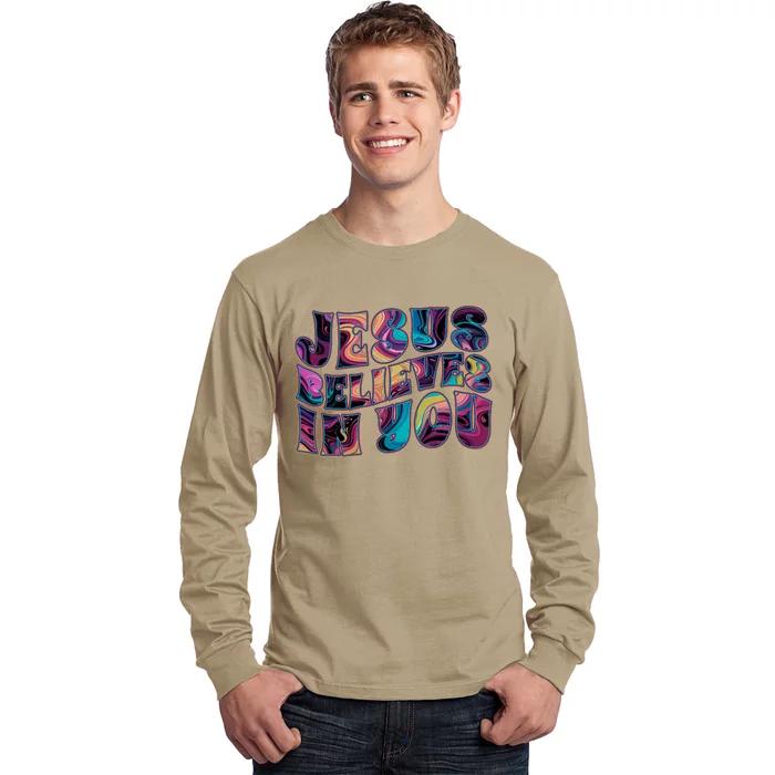 Jesus Believes In You Long Sleeve Shirt