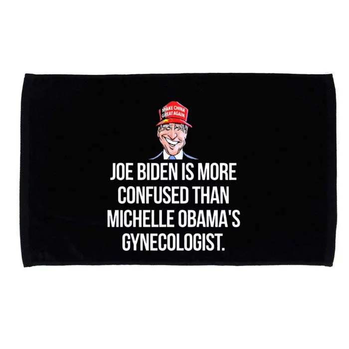 Joe Biden Is More Confused Than Obama's Gynecologist Microfiber Hand Towel