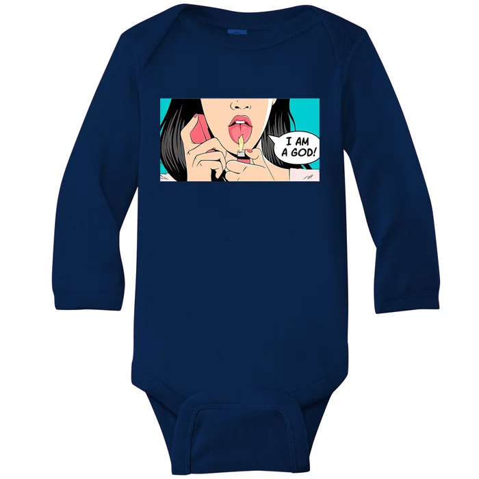 Jennifer's Body I Am A God Baby Long Sleeve Bodysuit