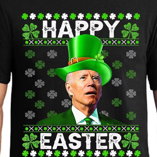 Joe Biden Irish Confused St Patricks Day easter Pajama Set