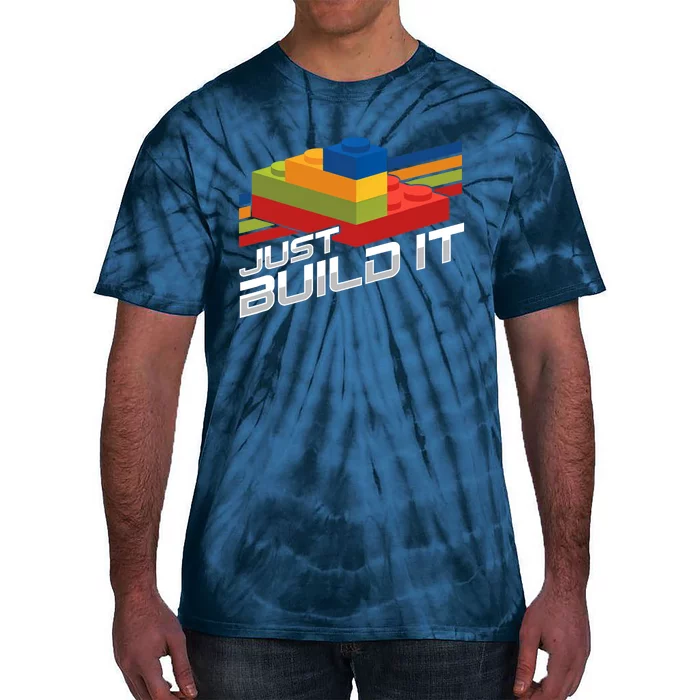 Just Build It | Building Blocks | Master Builder Tie-Dye T-Shirt