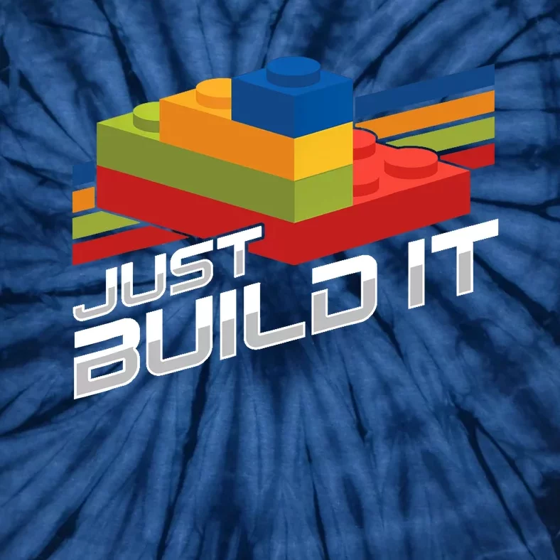 Just Build It | Building Blocks | Master Builder Tie-Dye T-Shirt