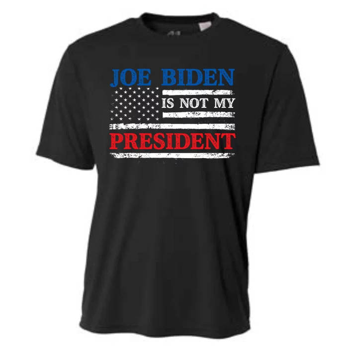 Joe Biden Is Not My President Potus Sleepy Joe Republican Cooling Performance Crew T-Shirt