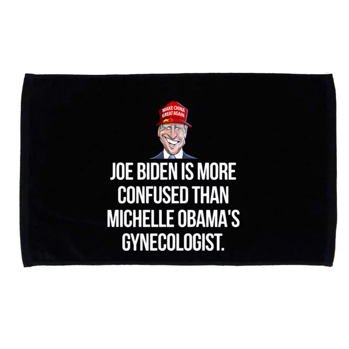 Joe Biden Is More Confused Than Michelle Obama’S Gynecologist Microfiber Hand Towel