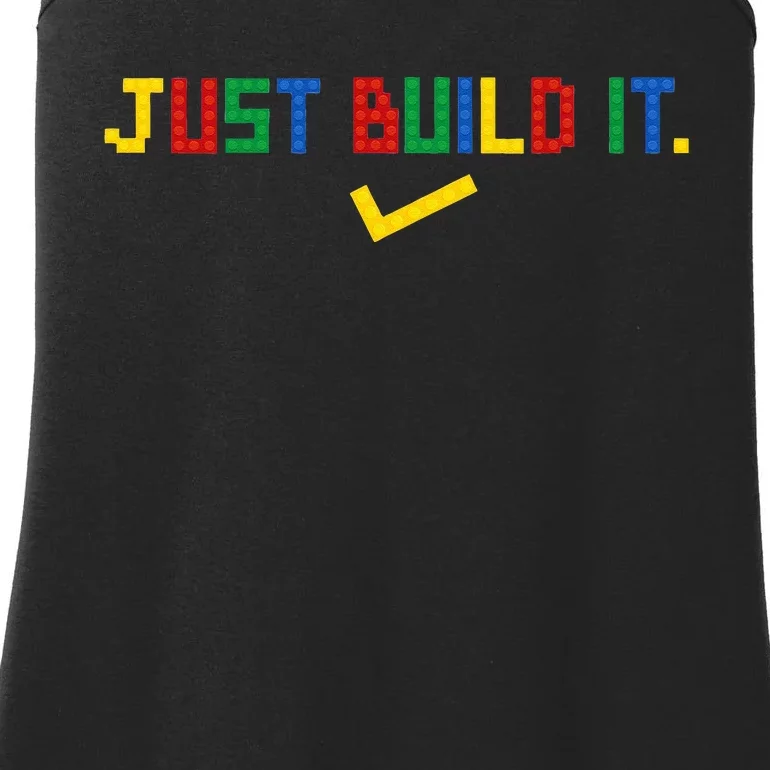 Just Build It Master Builder Building Block Ladies Essential Tank