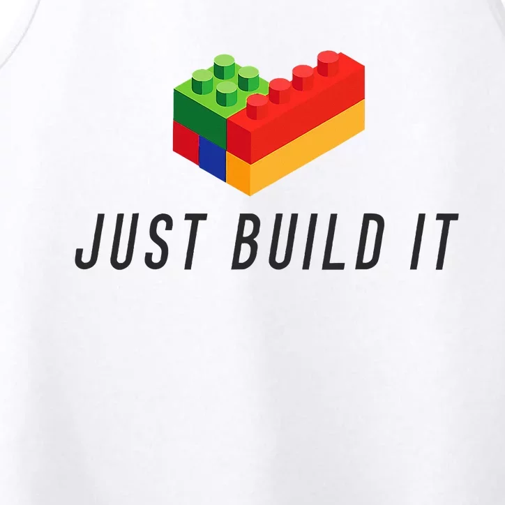 Just Build It Blocks Bricks Building Blocks Toy Performance Tank