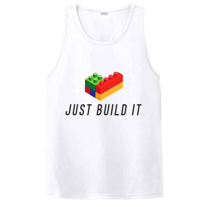 Just Build It Blocks Bricks Building Blocks Toy Performance Tank