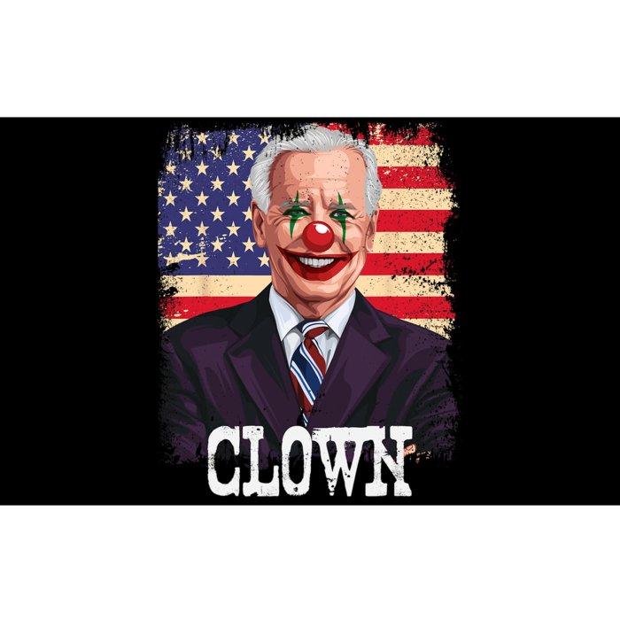 Joe Biden Is A Clown President Joe Is A Democratic US Flag Bumper Sticker