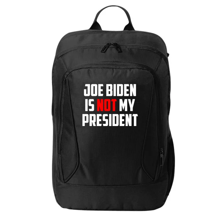 Joe Biden Is Not My President City Backpack