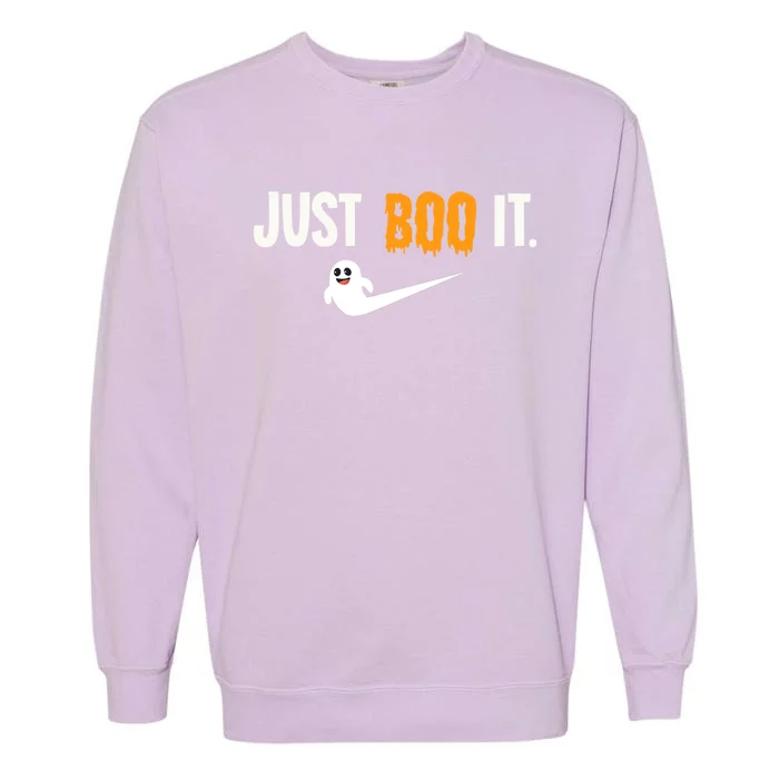 Just Boo It Halloween Costume Idea Gift Garment-Dyed Sweatshirt