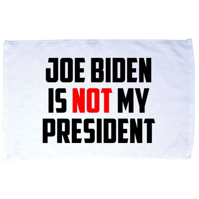 Joe Biden Is Not My President Microfiber Hand Towel