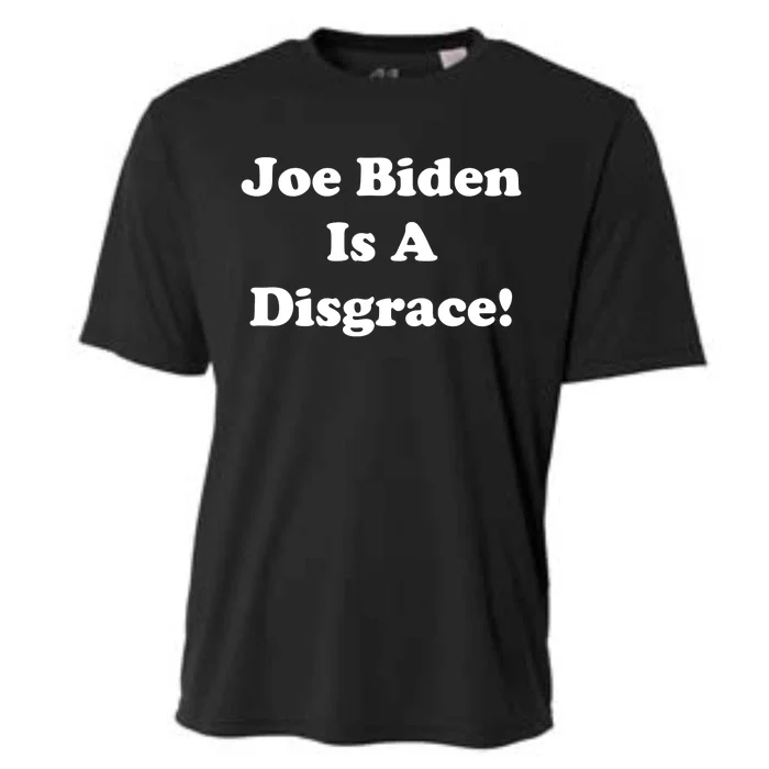 Joe Biden Is A Disgrace Cooling Performance Crew T-Shirt