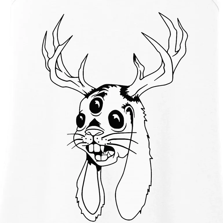 Jackalope Blackwork Ladies Essential Tank