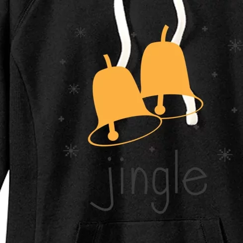 Jingle Bell Jingle All The Way Christmas Gift Women's Fleece Hoodie