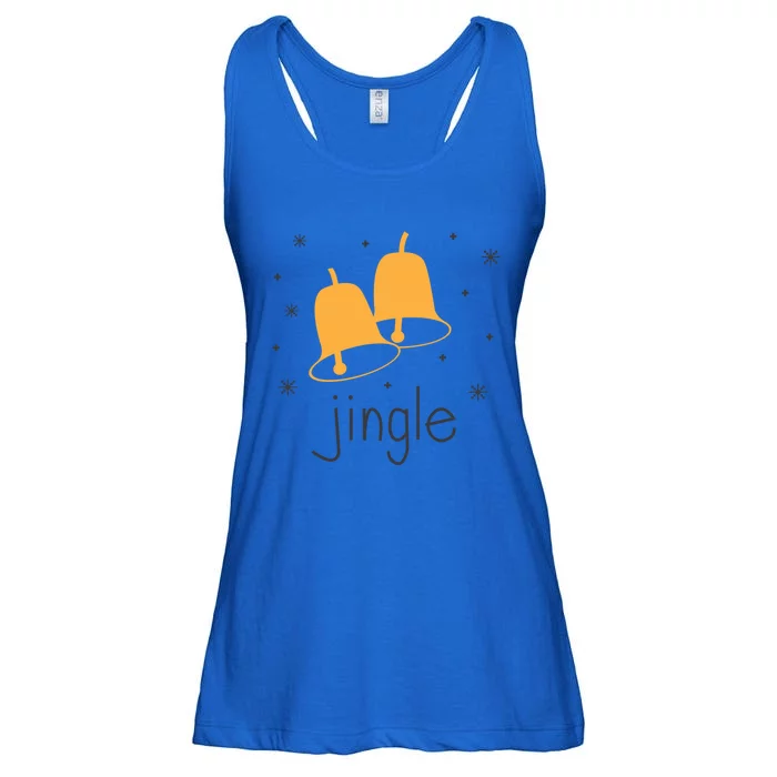 Jingle Bell Jingle All The Way Christmas Gift Ladies Essential Flowy Tank