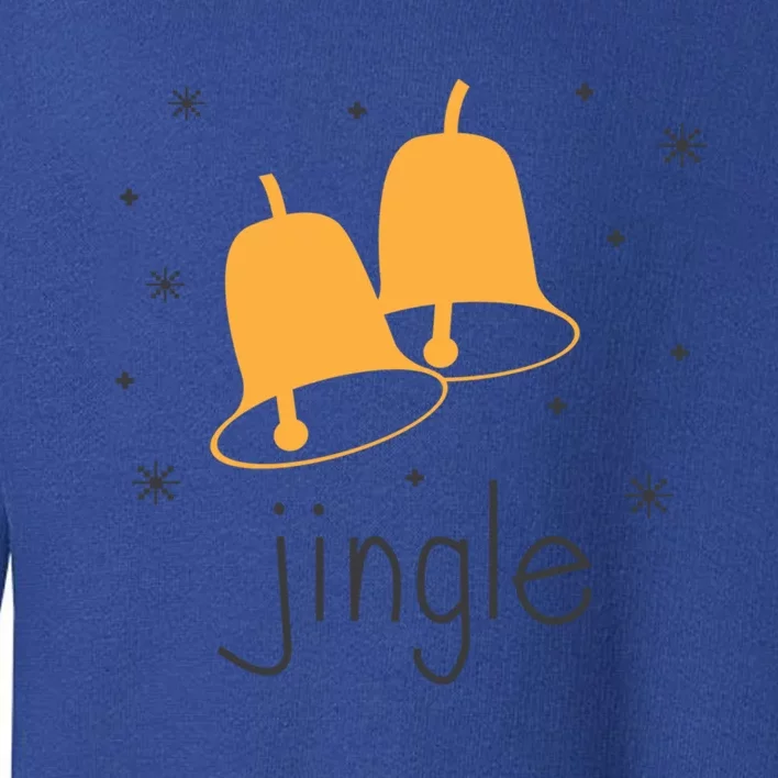 Jingle Bell Jingle All The Way Christmas Gift Toddler Sweatshirt