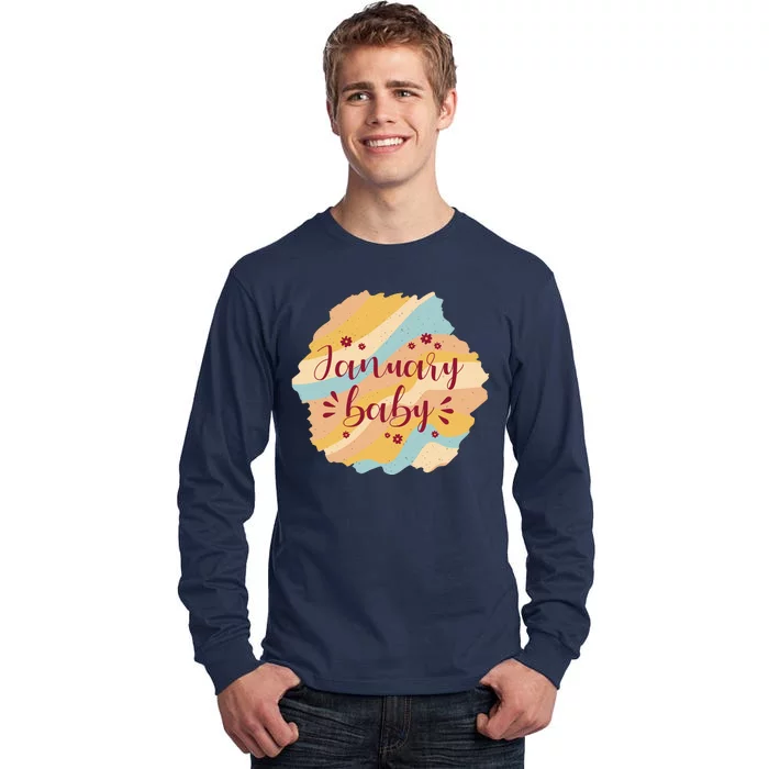 January Baby Tall Long Sleeve T-Shirt