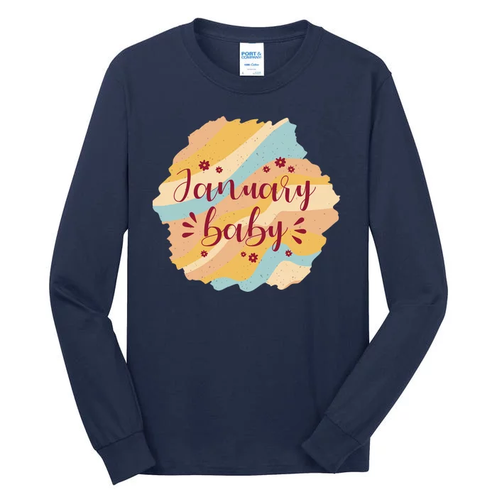 January Baby Tall Long Sleeve T-Shirt