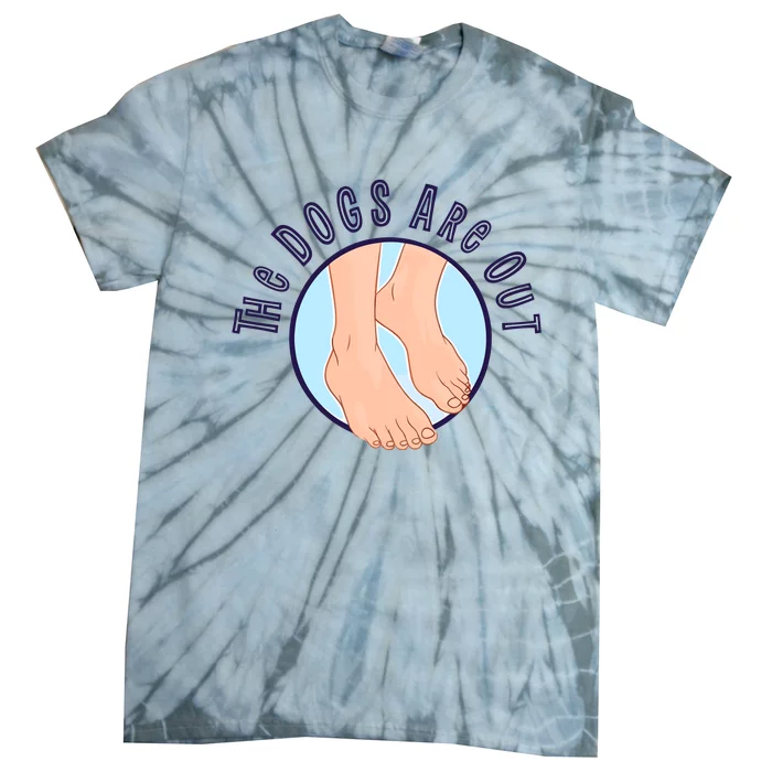 James B. Jones The Dogs Are Out Tie-Dye T-Shirt