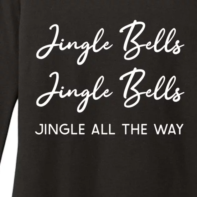 Jingle Bells Jingle Bells Jingle All The Way Gift Womens CVC Long Sleeve Shirt