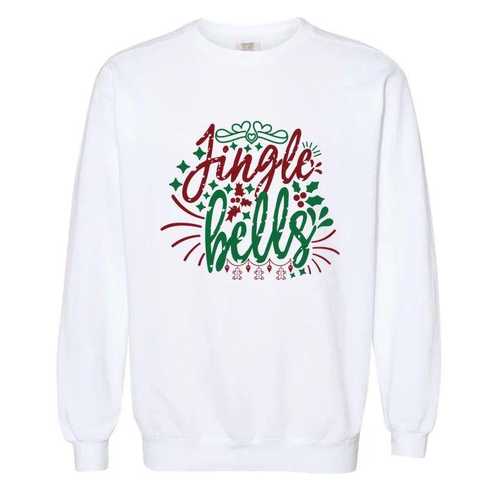 Jingle Bells Garment-Dyed Sweatshirt