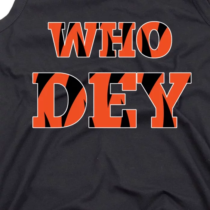 Who Dey Tank Top