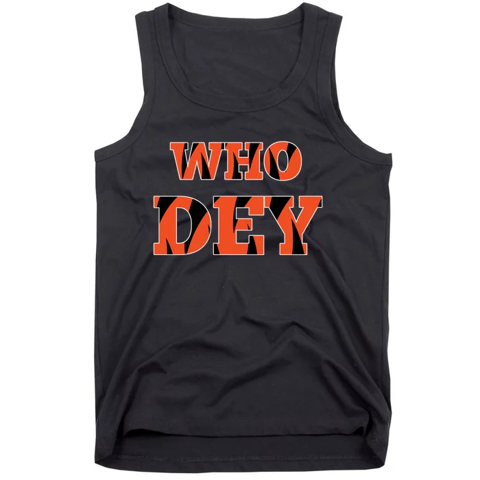 Who Dey Tank Top