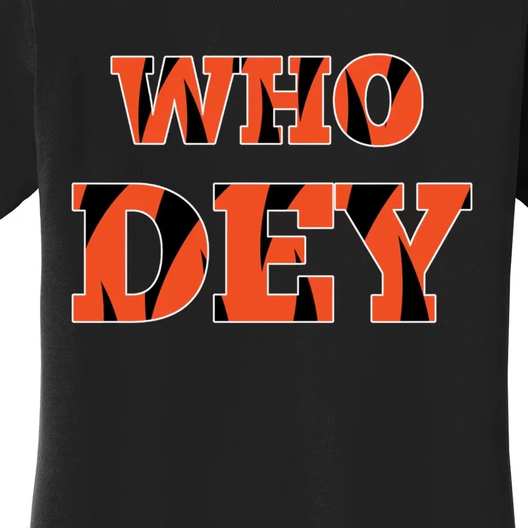 Who Dey Women's T-Shirt