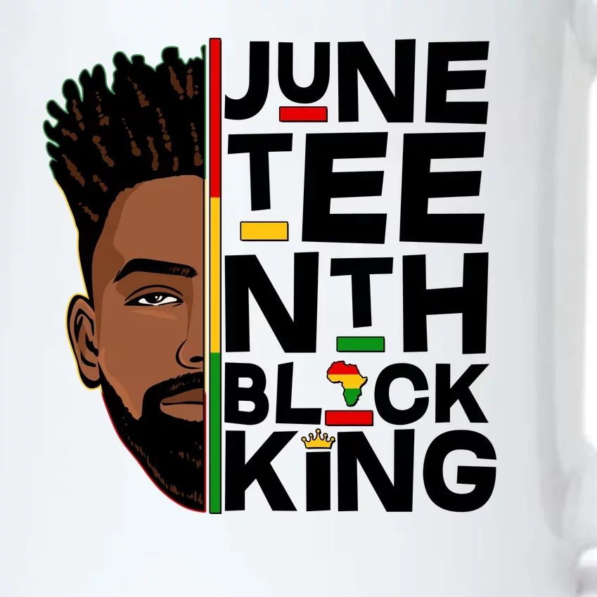 Juneteenth Black King Black Color Changing Mug