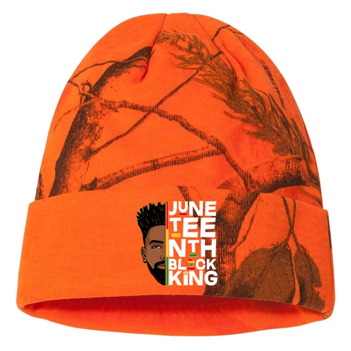 Juneteenth Black King Kati - 12in Camo Beanie