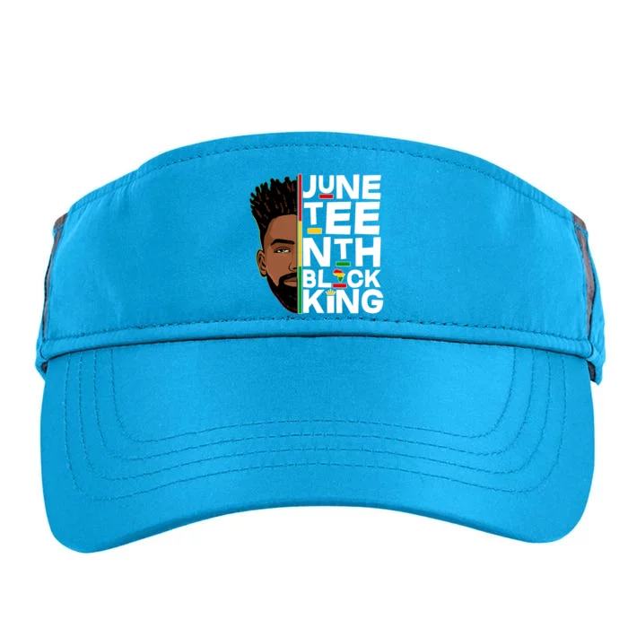 Juneteenth Black King Adult Drive Performance Visor