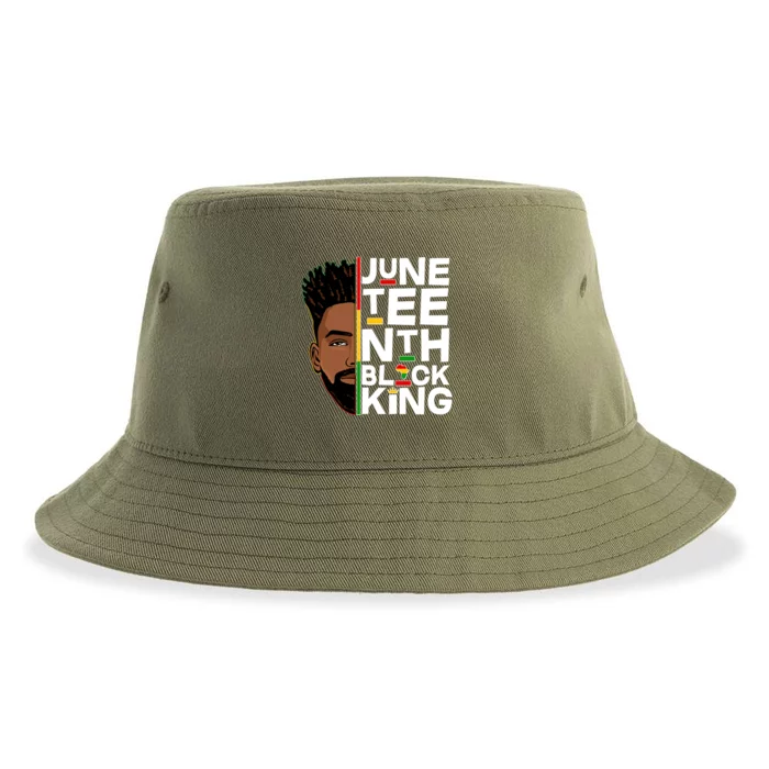 Juneteenth Black King Sustainable Bucket Hat