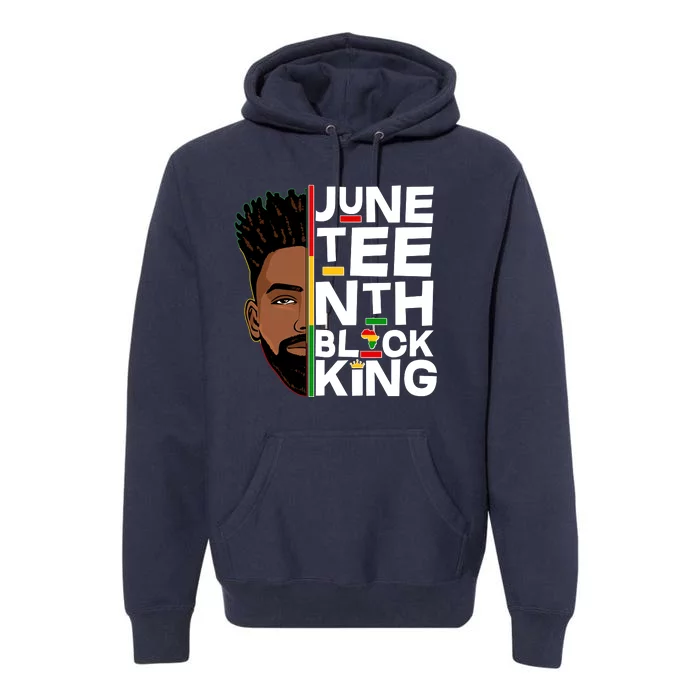 Juneteenth Black King Premium Hoodie