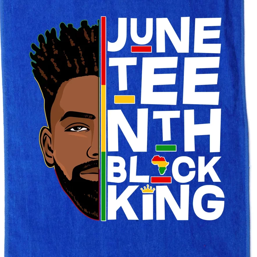 Juneteenth Black King Platinum Collection Golf Towel