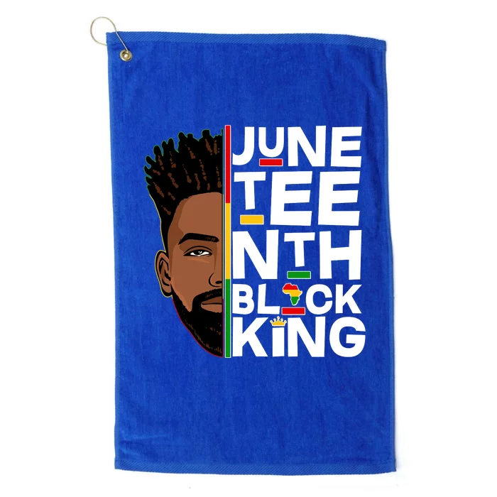 Juneteenth Black King Platinum Collection Golf Towel