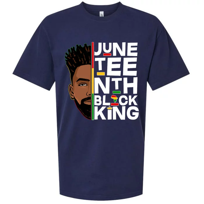 Juneteenth Black King Sueded Cloud Jersey T-Shirt