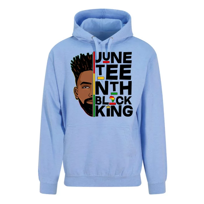 Juneteenth Black King Unisex Surf Hoodie