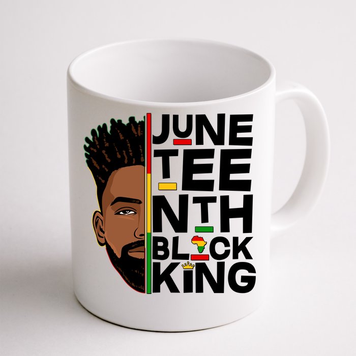 Juneteenth Black King Front & Back Coffee Mug