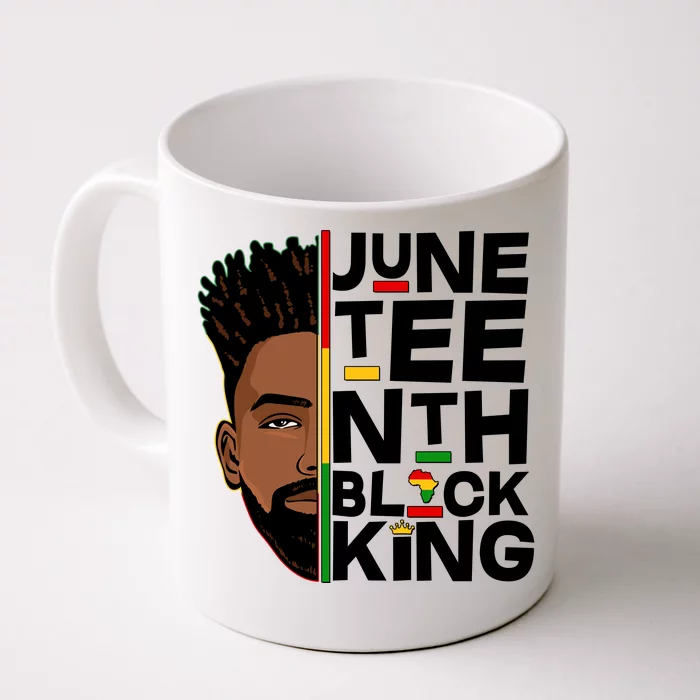 Juneteenth Black King Front & Back Coffee Mug