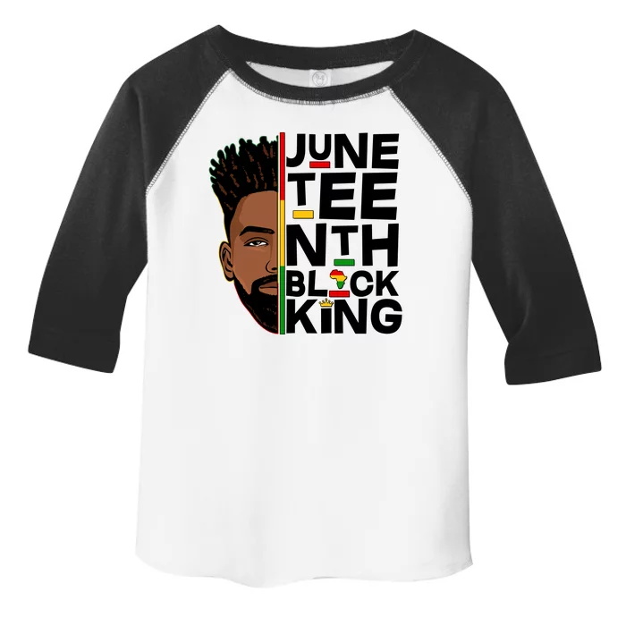 Juneteenth Black King Toddler Fine Jersey T-Shirt