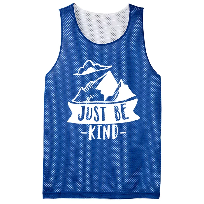 Just Be Kind Anti Bullying Kindness Week Unity Day Cute Gift Mesh Reversible Basketball Jersey Tank