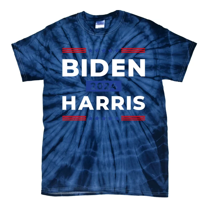 Joe Biden Kamala Harris 2024 Tie-Dye T-Shirt