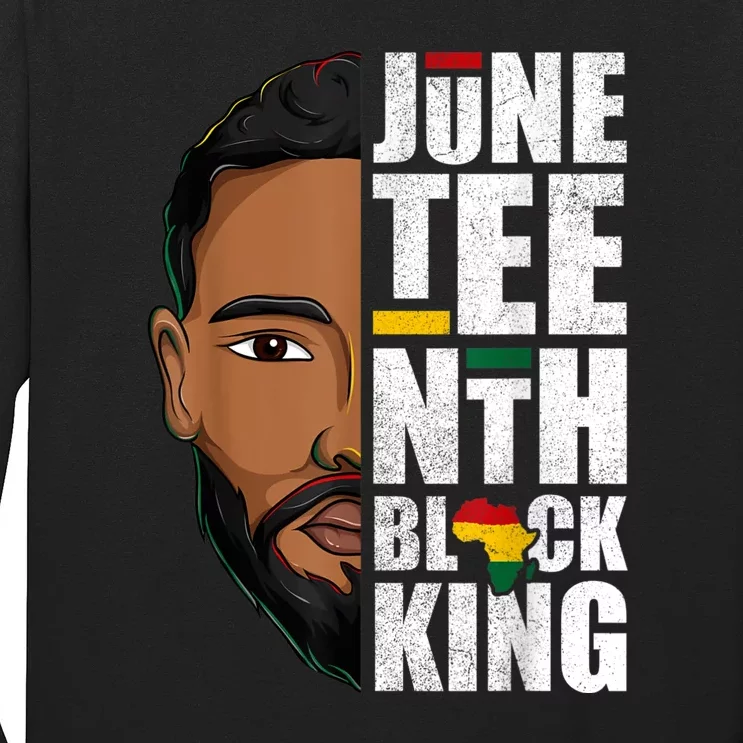 Juneteenth Black King Funny Juneteenth Black King Long Sleeve Shirt