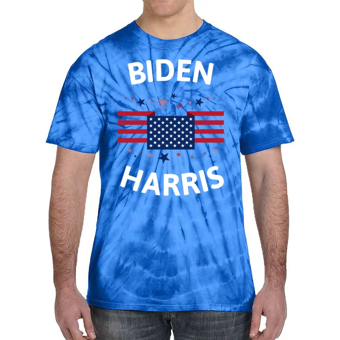 Joe Biden Kamala Harris 100 Days Democratic Liberal Gift Tie-Dye T-Shirt