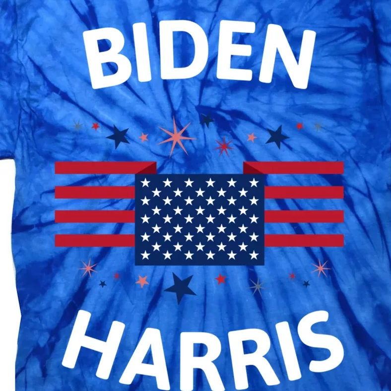 Joe Biden Kamala Harris 100 Days Democratic Liberal Gift Tie-Dye T-Shirt