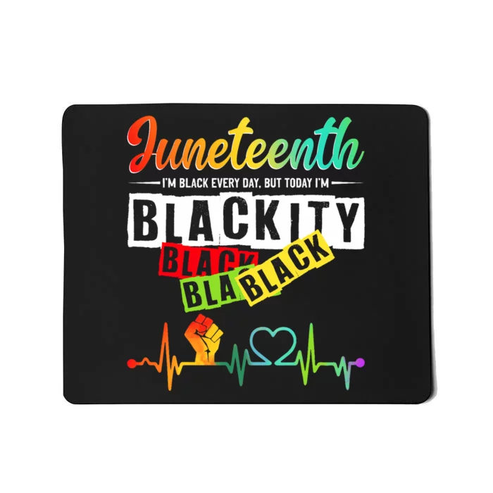 Juneteenth Black King Freedom Menalin 1986 African Mousepad