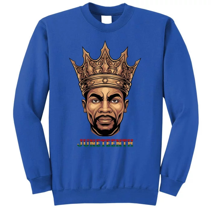 Junenth Black King 1865 Black History African America Gift Tall Sweatshirt