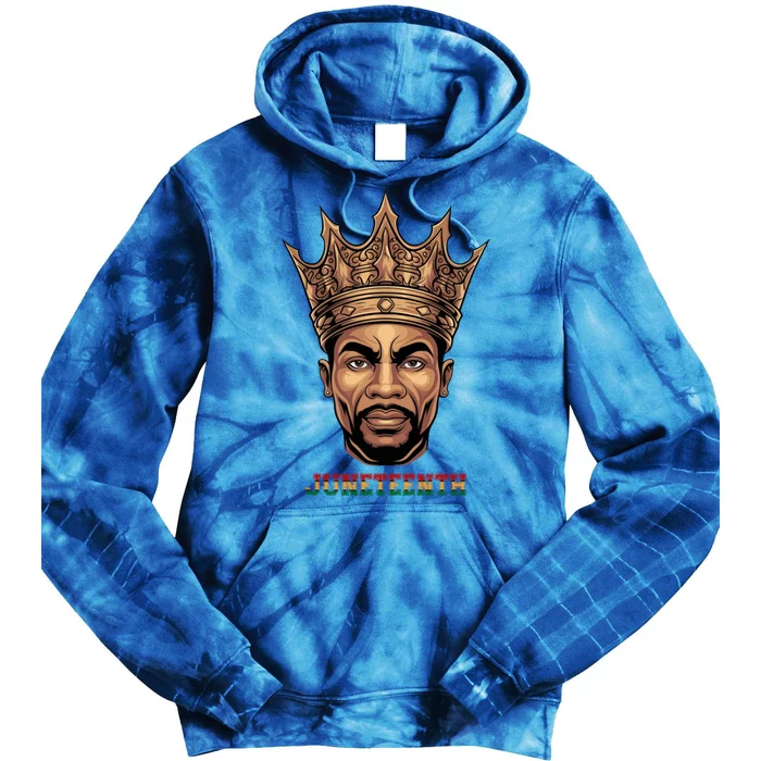 Junenth Black King 1865 Black History African America Gift Tie Dye Hoodie