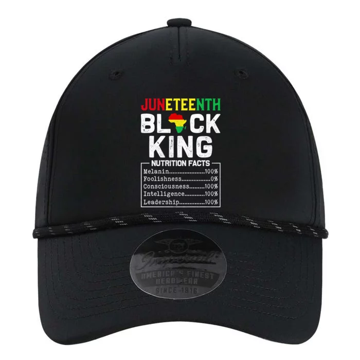 Junenth Black King Nutrition Fact 1865 African American Cute Gift Performance The Dyno Cap